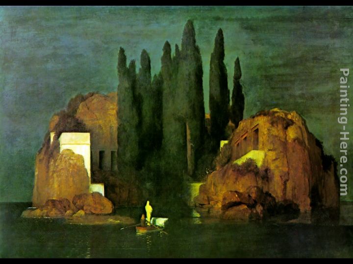 Island of the Dead painting - Arnold Bocklin Island of the Dead art painting